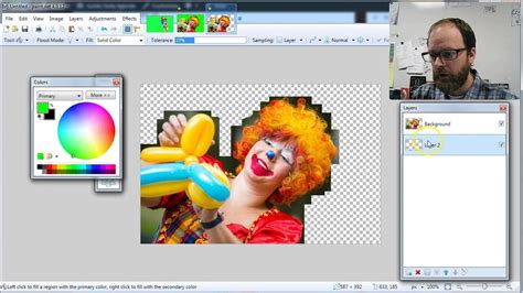 Using Paint.net To Remove Background