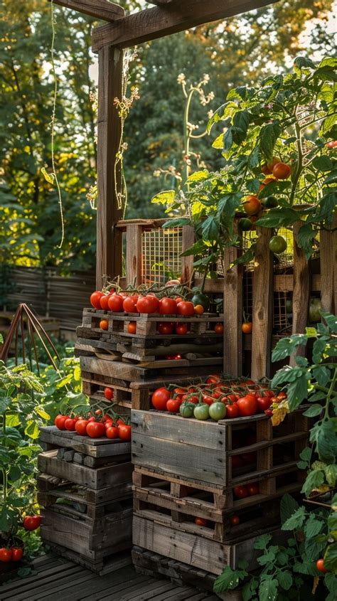Using Pallets For Tomato Plants