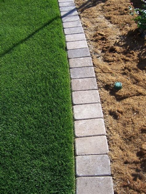 Using Pavers For Lawn Edging