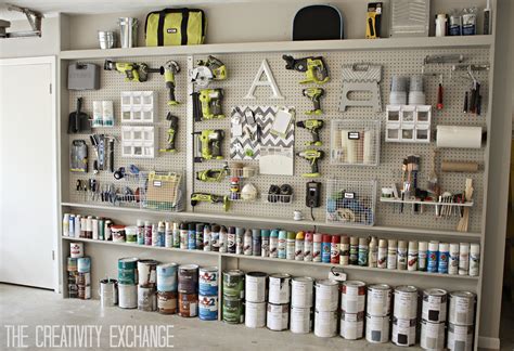 Using Pegboard In Garage