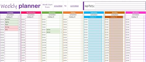 Using Planner With Excel