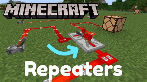 Using Repeaters In Minecraft