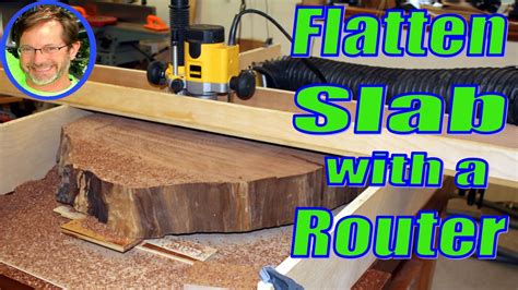 Using Router To Flatten Wood