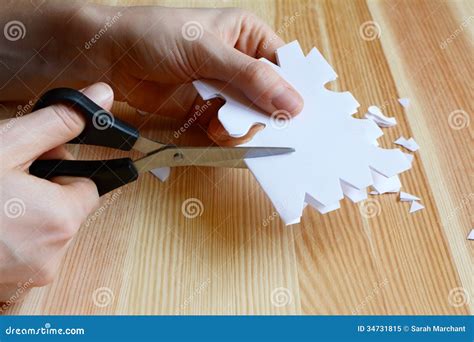 Using Scissors To Cut Out Paper Shapes Is An Example Of