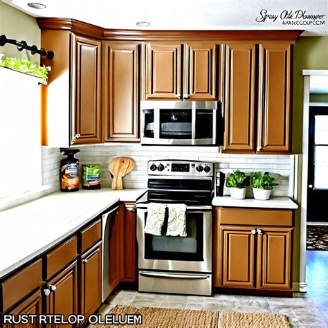 Using Spray Paint On Cabinets