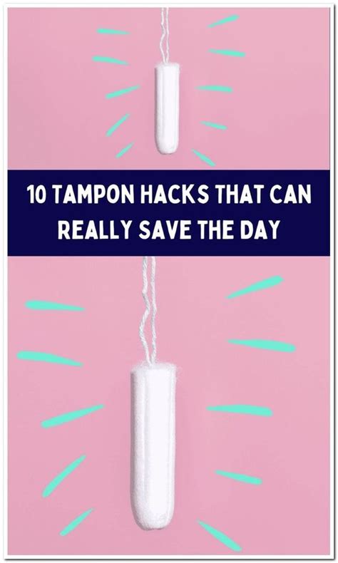 Using Tampons Bad