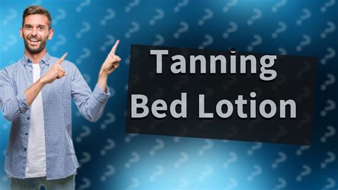 Using Tanning Bed Without Lotion