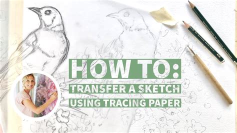 Using Tracing Paper To Transfer An Image