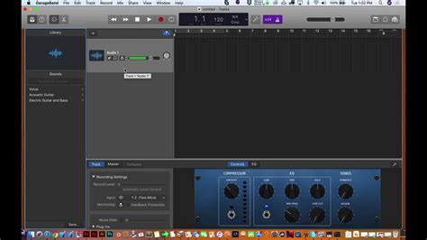 Using Two Mics In Garageband