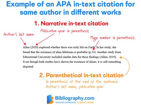 using two references in one sentence apa