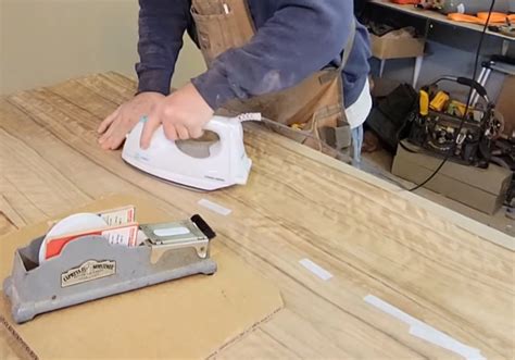 Using Veneer Tape