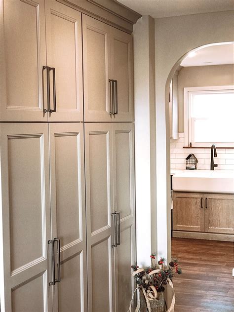 Using Wall Cabinets As Pantry