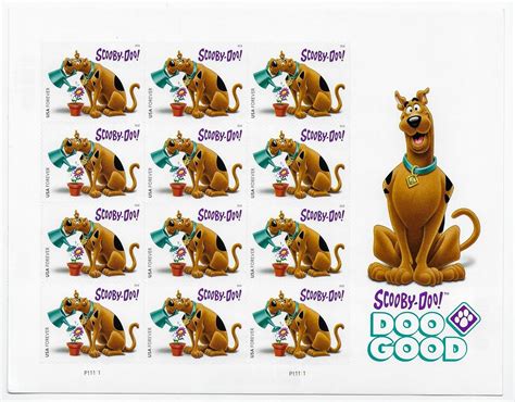Usps Stamps Scooby Doo