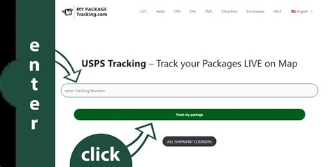 usps tracking map by tracking number