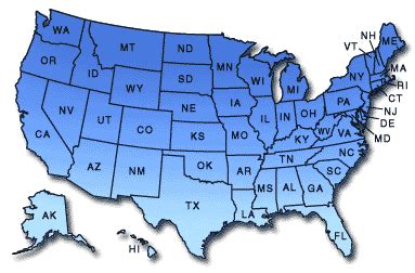 usps zip code to state mapping