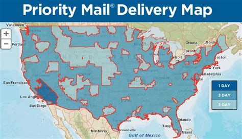 Priority Mail Maps