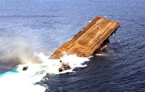 uss america aircraft carrier sinking