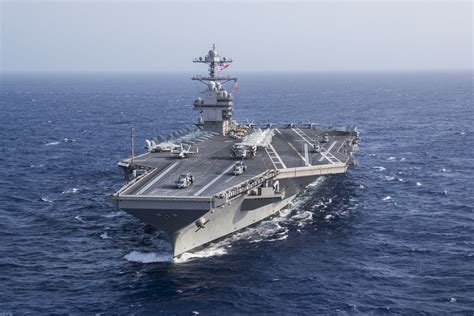 uss gerald ford supercarrier draft