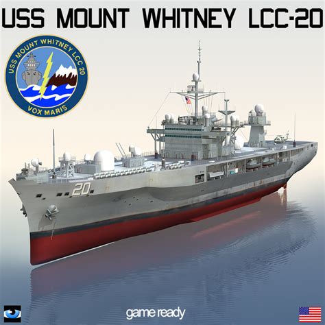 uss mount whitney model