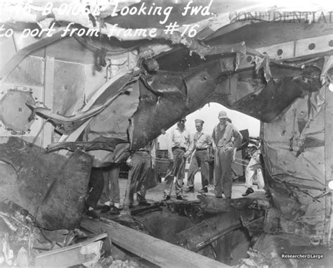 uss south dakota damage photos