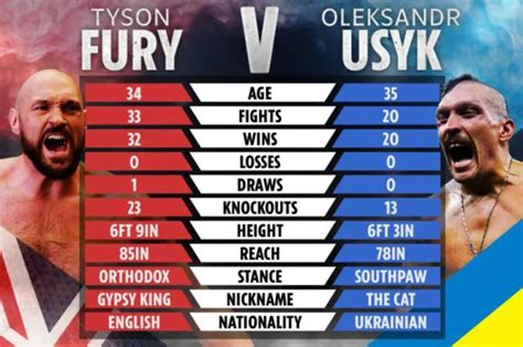usyk vs fury fight date