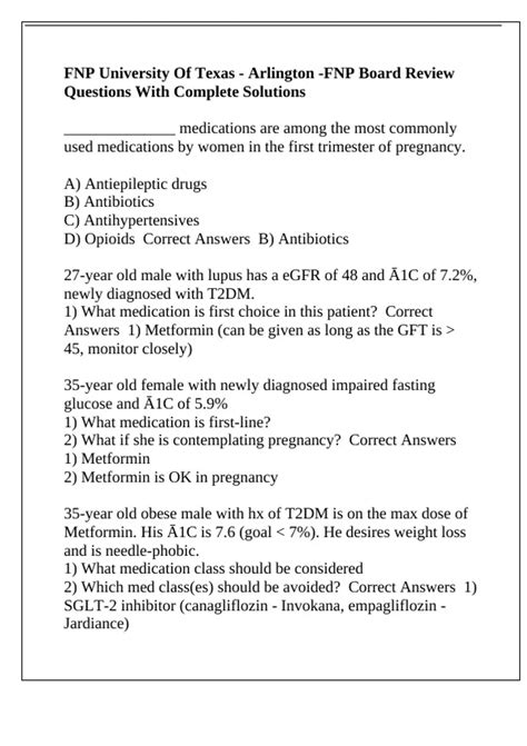 ut arlington fnp program