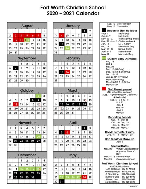 Uta Calendar Fall 2022