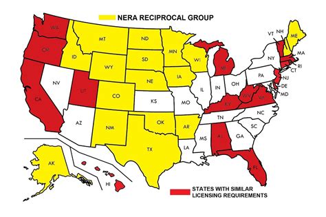 utah electrical reciprocity states