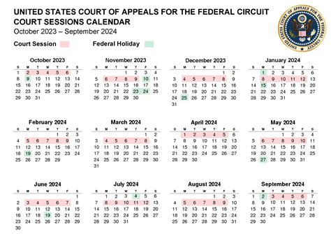 utah federal district court calendar