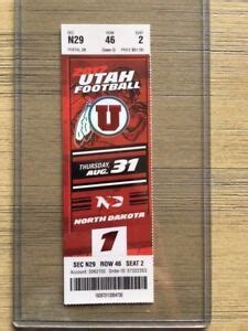 utah football tickets for sale