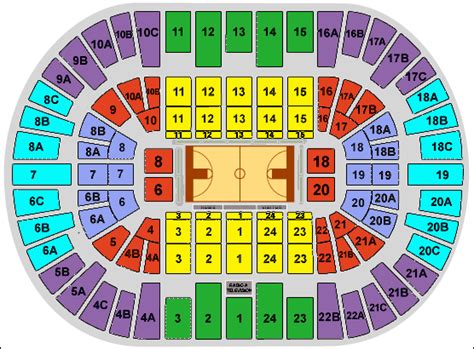 utah jazz arena map