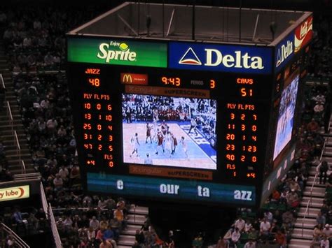 utah jazz scoreboard