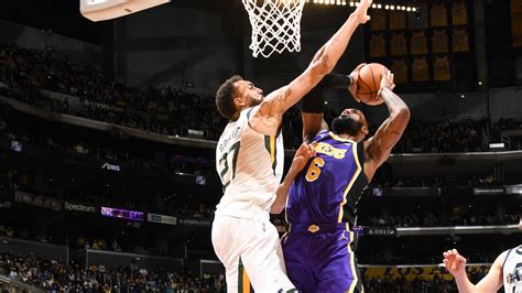 utah jazz vs los angeles lakers box score