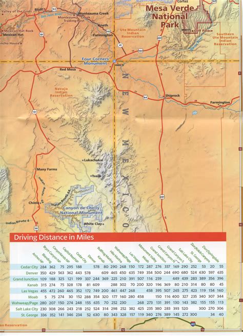 utah national parks map and adventure guide