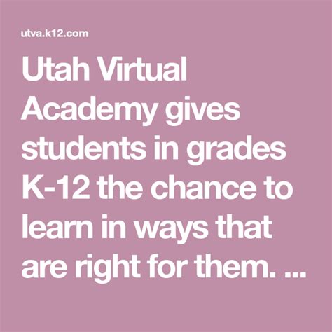 utah virtual academy k12