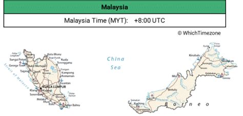 utc time zone to malaysia time