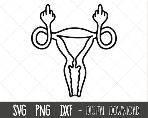Floral Uterus SVG Uterus with flowers and butterflies Flower Etsy