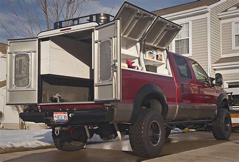 Utility Camper Shell Truck Bed