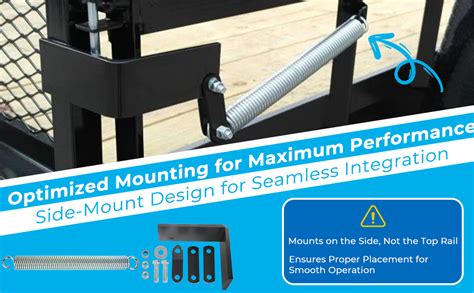 Utility Trailer Gate Spring Assist