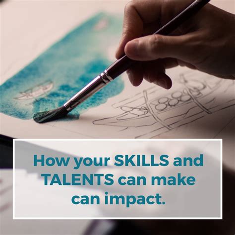 Utilizing Your Skills and Talents