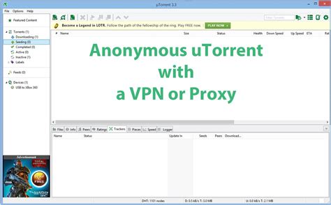utorrent proxy free