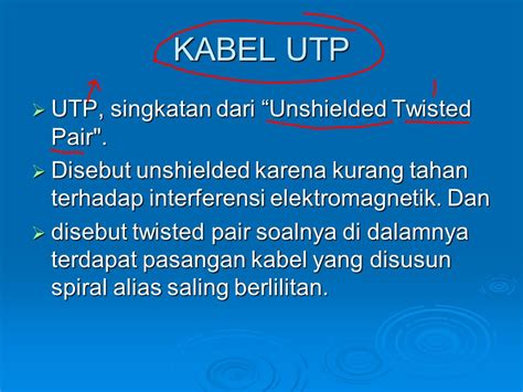 Susunan Kabel UTP (STRAIGHT Dan CROSS) RHZ28