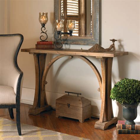 uttermost genesis console table