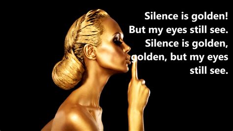 utube silence is golden