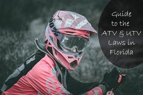 Utv Laws In Florida