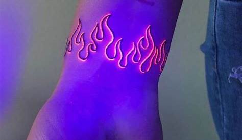 UV tattoo #uvtattoos | Mini tattoos, Uv tattoo, Dark tattoo