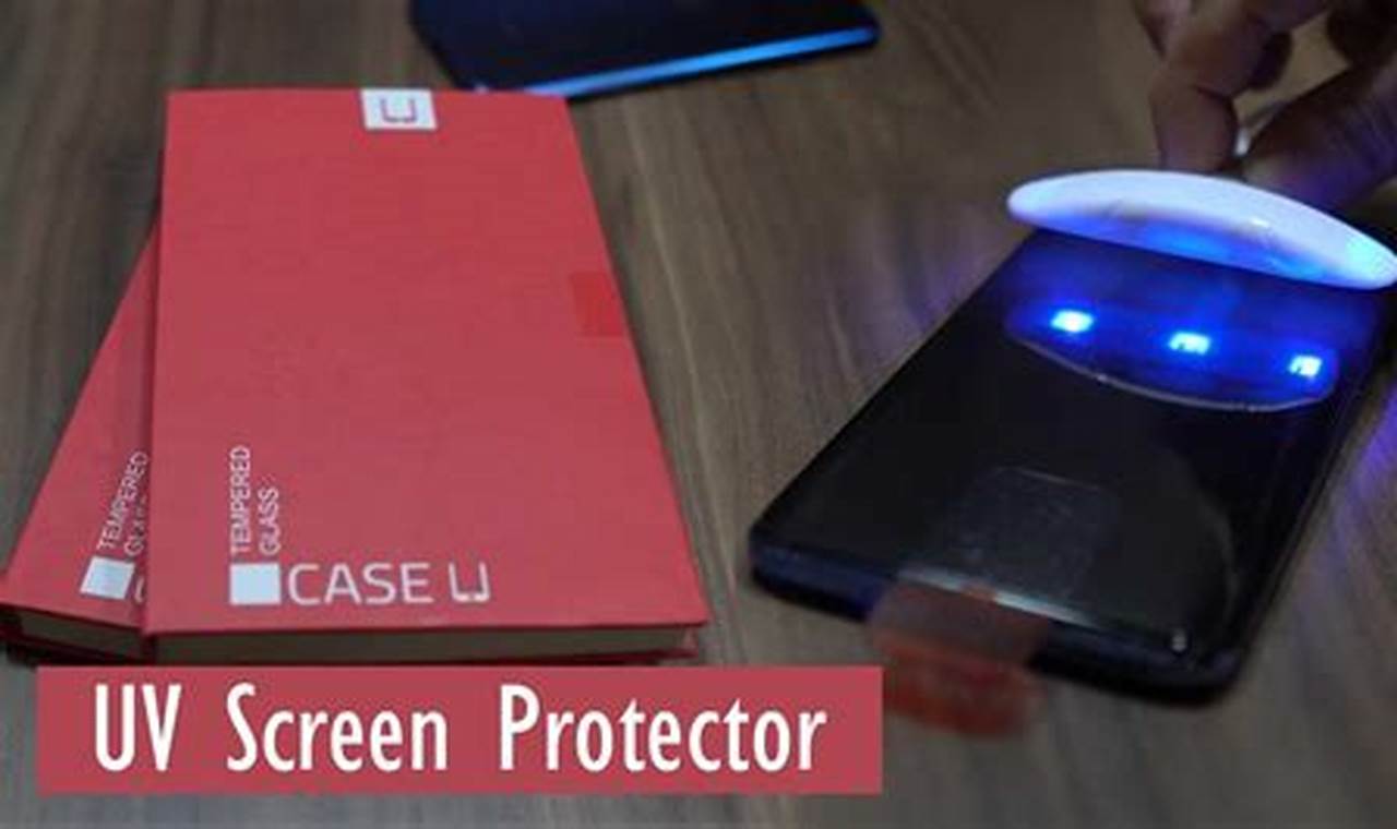 uv screen protector disadvantages