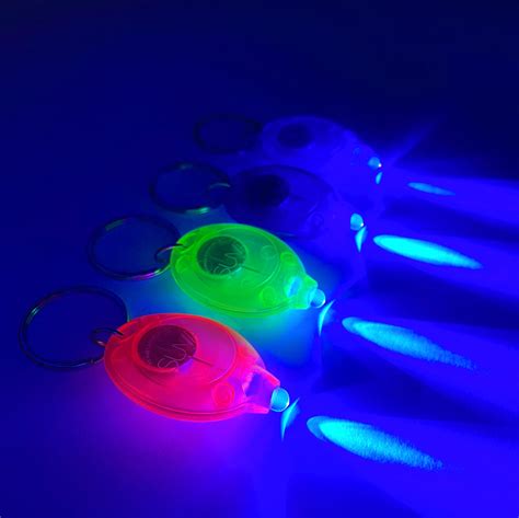 Uv Flashlight Keychain