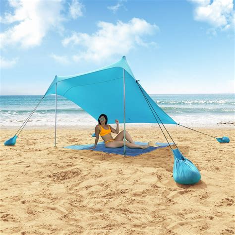 uv protection beach shelter tent