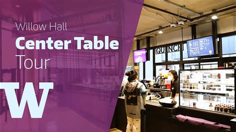 uw center table hours